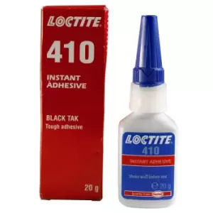 Image of Loctite 233759 410 Original Black Rubber Toughened 20g