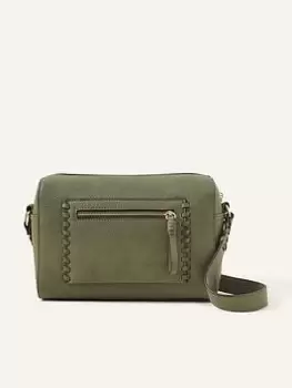 Image of Accessorize Front Pocket Crossbody, Green, Women