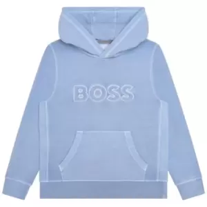 Image of Boss Boss Logo OTH Hoodie Juniors - Blue