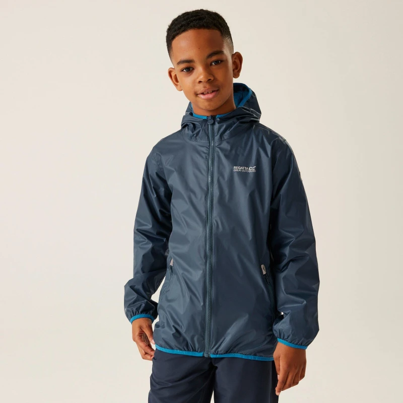 Image of Regatta Lever II Jacket Junior - Blue Blue 11 - 12 Years
