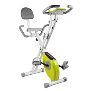 Image of Foldable 2-in-1 Fitness Bike Recumbent Upright Bike Green