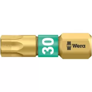 Image of Wera 05066108001 BiTorsion Diamond Hard Bit For Torx Screws TX30 x...