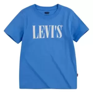 Image of Levis Graphic Logo T Shirt - Blue