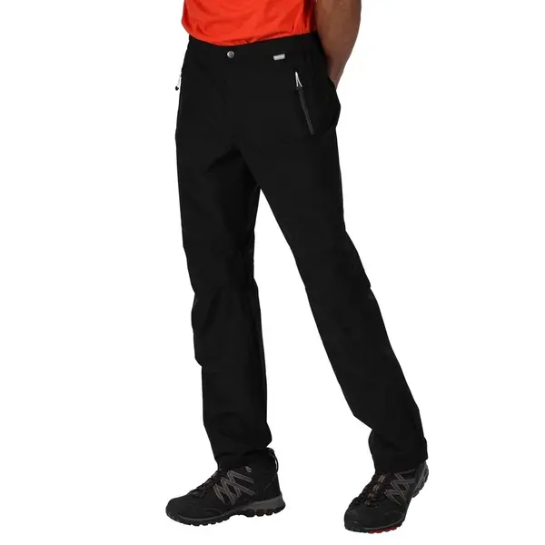 Image of Regatta Mens Highton Stretch Waterproof Walking Trousers M - Waist 34' (86cm), Inside Leg 32'