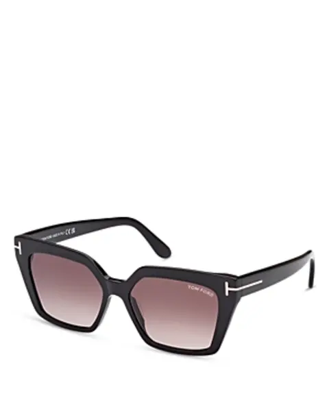 Image of Tom Ford Winona Cat Eye Sunglasses, 53mm