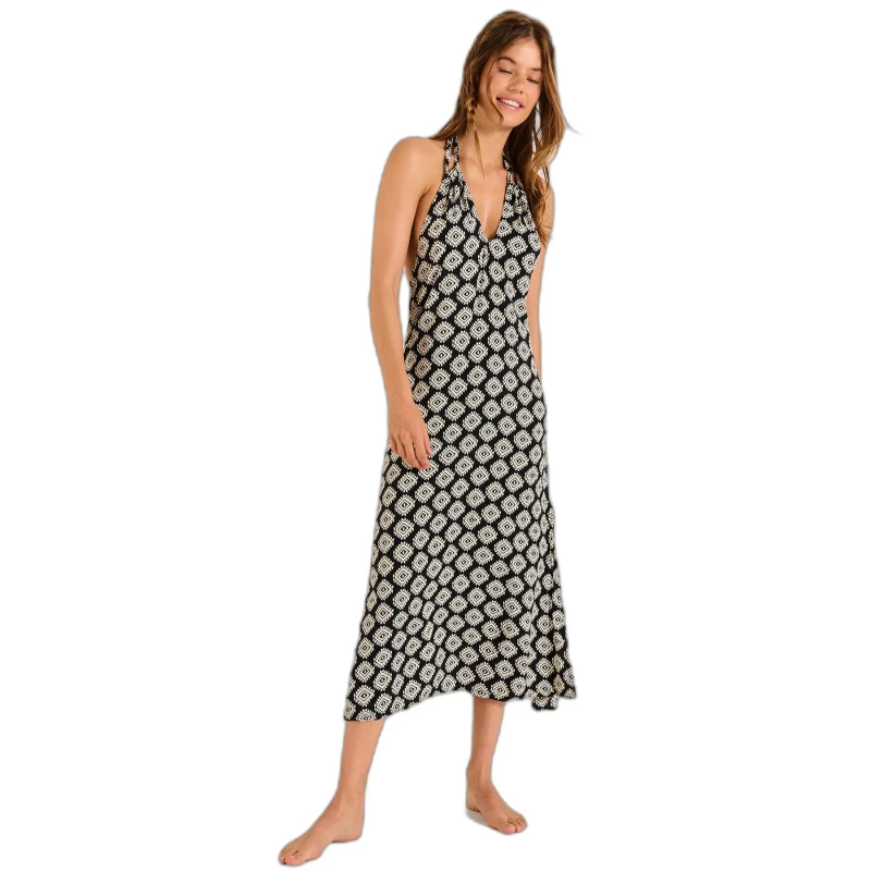 Image of banana moon Womens dress Banana Moon Mara Sarong Noir Female S