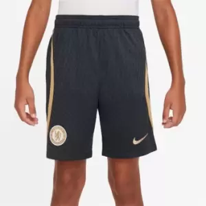 Image of Nike Chelsea Strike Shorts 2023 2024 Juniors - Blue