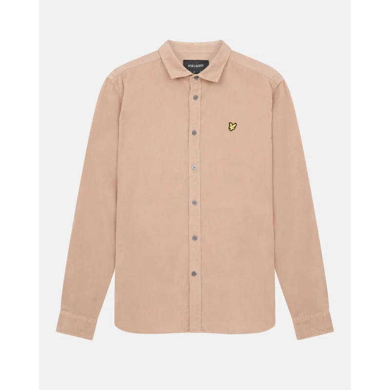Image of Lyle & Scott Shirt Lyle & Scott Needle Violet Male S