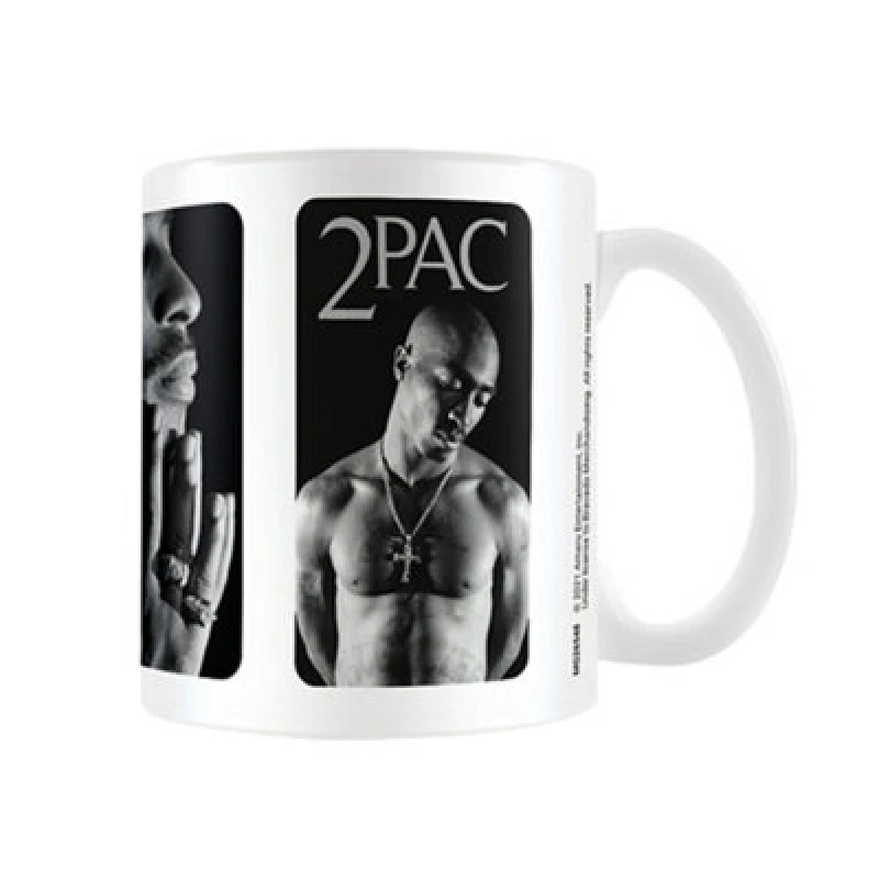Image of Tupac Shakur Tupac Shakur Judge Me Mug in White White One Size Unisex 5059958395381