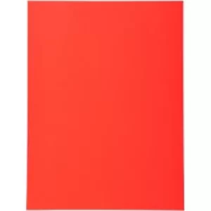 Image of Exacompta Square Cut Folders 420212E A4 Red Recycled Board 24 x 32cm Pack of 500