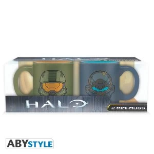 Image of Halo - Masterchief Vs Locke Espresso Mugs