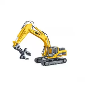 Image of Huina 1/50 Diecast Timber Grab Static Model