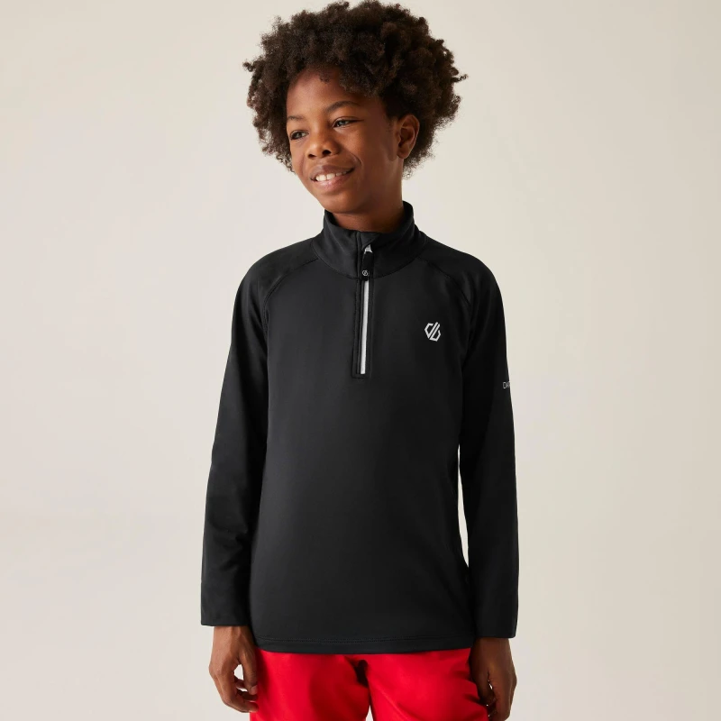 Image of Dare 2b Consist II Core Stretch Black unisex 11-12 Year