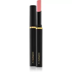 Image of MAC Cosmetics Powder Kiss Velvet Blur Slim Stick Moisturising Matte Lipstick Shade Peppery Pink 2 g