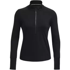 Image of Under Armour Qualifier Run half Zip - Black
