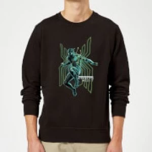 Image of Spider-Man Far From Home Stealth Jump Sweatshirt - Black - 5XL