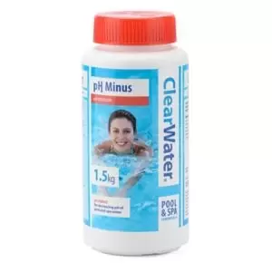 Image of Clearwater Ph Decreaser 1.5Kg White & Blue