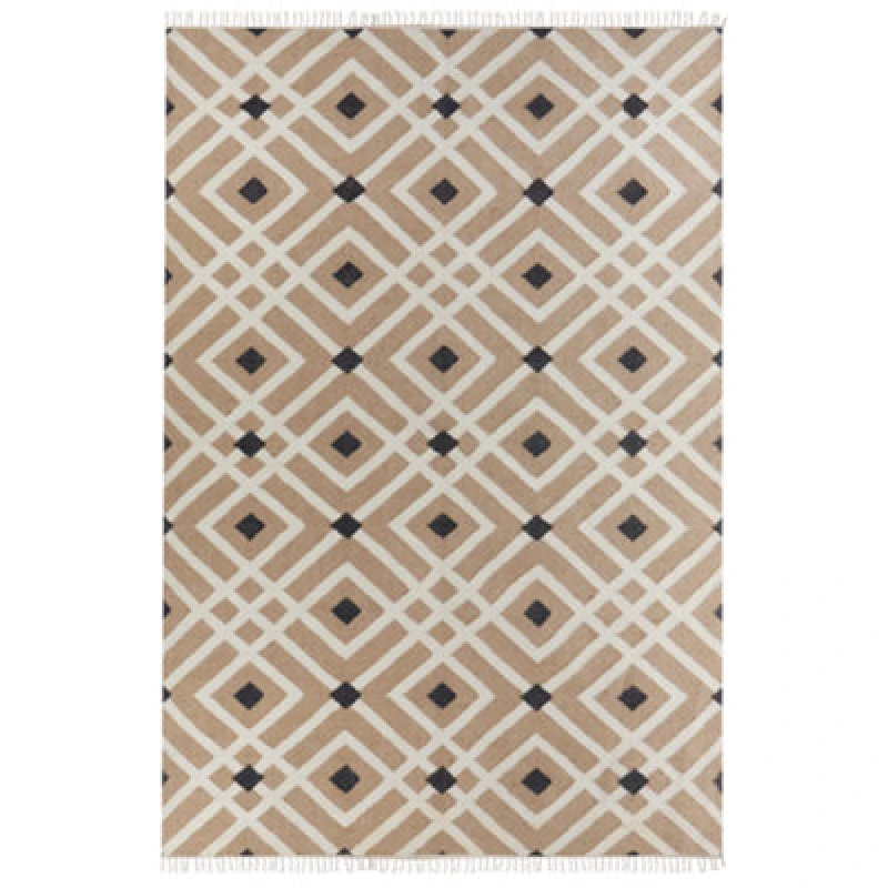 Image of Beliani Rug Esencik Beige 200 X 300 Cm Jute