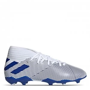 Image of adidas Nemeziz 19.3 Childrens FG Football Boots - White/TeamRoyal