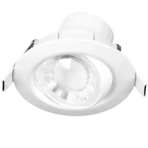 Image of Aurora Enlite 8W Adjustable Dimmable Integrated Downlight IP44 Cool White - EN-DDL10260/40