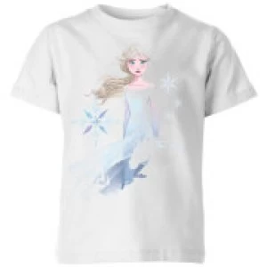 Image of Frozen 2 Nokk Sihouette Kids T-Shirt - White - 5-6 Years