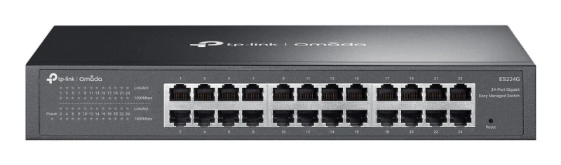 Image of TP Link Omada ES224G network switch Managed L2 Gigabit Ethernet (10/100/1000) Black ES224G