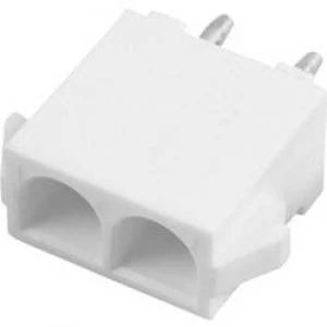 Image of Pin enclosure PCB Universal MATE N LOK Total number of pins 2 TE Connectivity 350786 1 Contact spacing 6.35mm