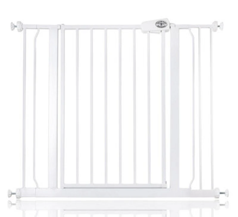 Image of Bettacare Easy Fit Gate, 94.3Cm - 102.3Cm, White, Pressure Fit Stair Gate, Baby Gate For Doors Hallways And Spaces