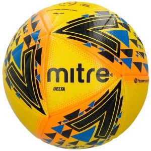 Image of Mitre Delta Professional Ball Yellow Size 4