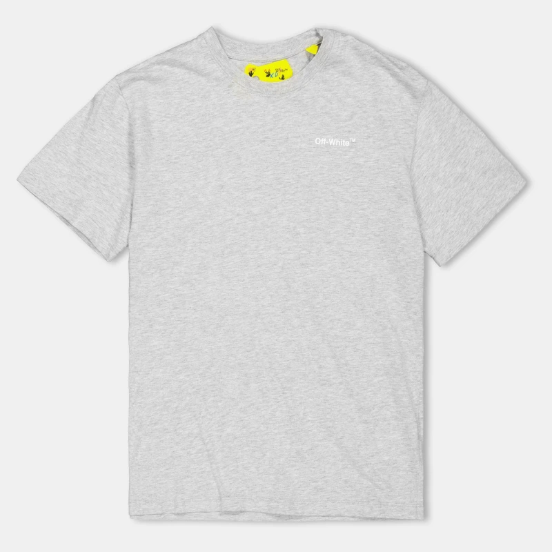Image of Off White Kids - T-Shirt Grey Multi male 4Y