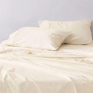 Image of Sheridan 400TC Organic Cotton Flat Sheet - Natural