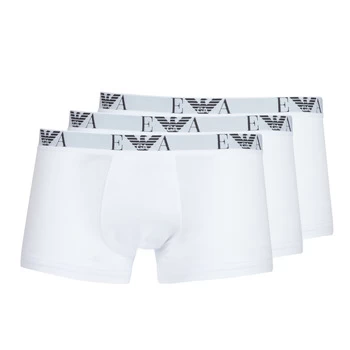 Image of Emporio Armani 3 Pack Trunks White Size L Men