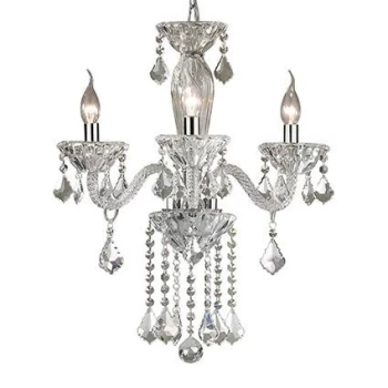 Image of Tiepolo Chandelier 3 Light Finish, E14