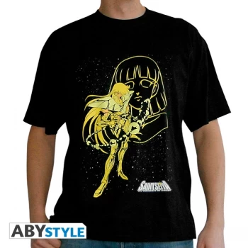 Image of Saint Seiya - Virgo Shaka Mens Medium T-Shirt - Black