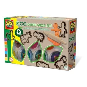 Image of SES CREATIVE Childrens Eco Modelling Dough Mega Set with Tools