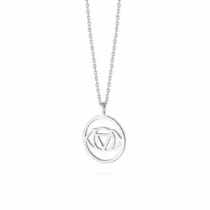 Image of Daisy London Jewellery 925 Sterling Silver Brow Chakra Necklace Sterling Silver