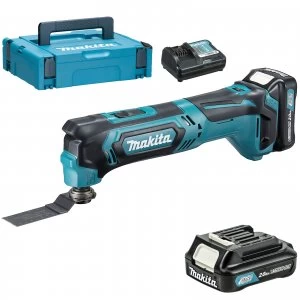 Image of Makita TM30D 10.8v Cordless CXT Multi Tool 2 x 2ah Li ion Charger Case
