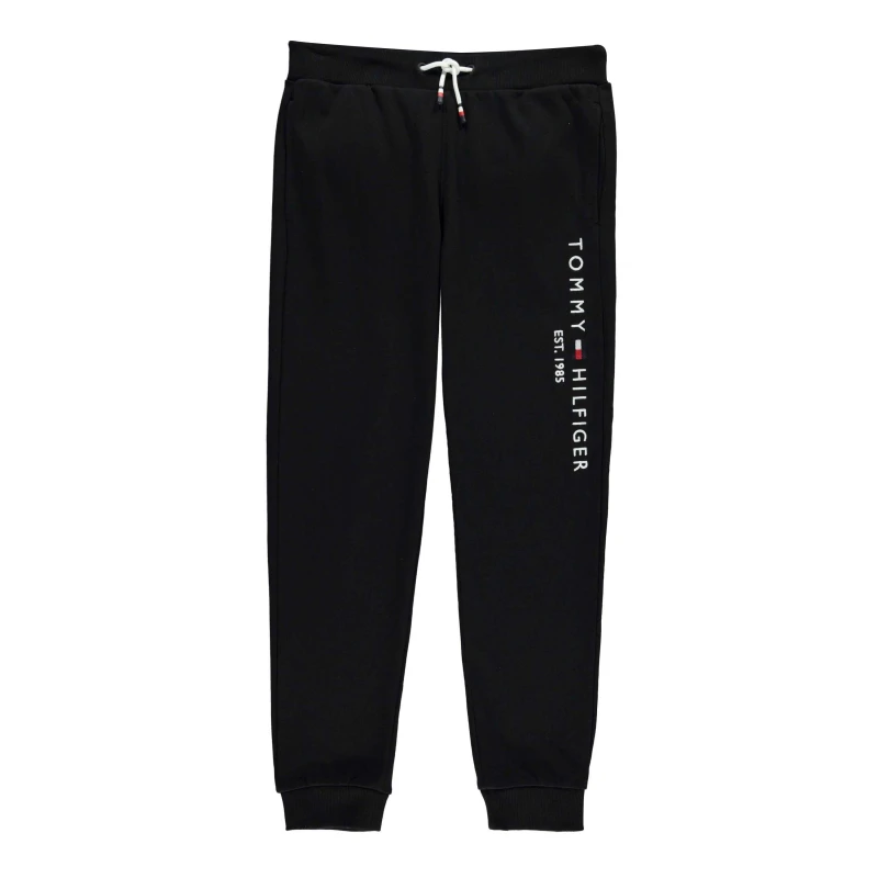 Image of Tommy Hilfiger Essential Joggers - Black 15 - 16 Years