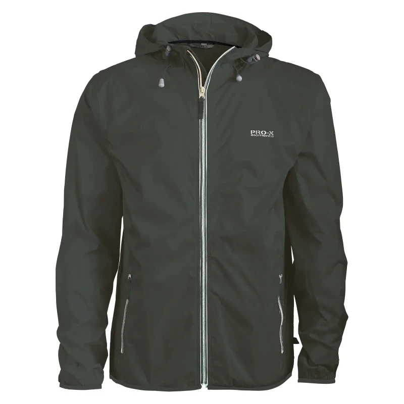 Image of Full zip waterproof jacket Pro-X Elements Star Gris Male L