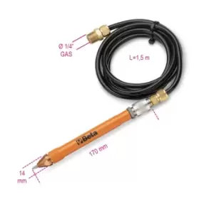 Image of Beta Tools 1948 Air Operated Engraver Pen with 1.5m Air Hose 019480001