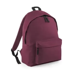 Image of Beechfield Childrens Junior Fashion Backpack Bags / Rucksack / School (One Size) (Burgundy)