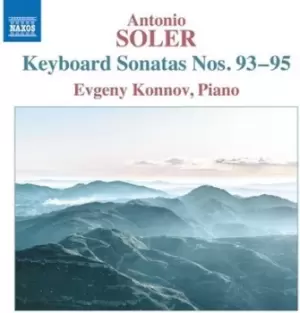 Image of Antonio Soler Keyboard Sonatas Nos 93-95 by Antonio Soler CD Album