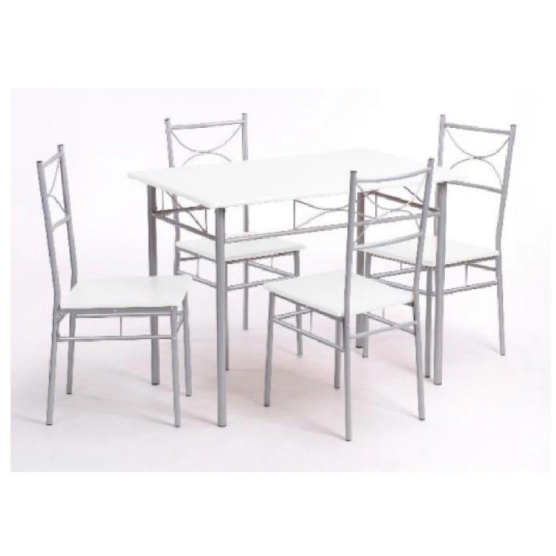 Image of Homelife Hampton 5 Piece Dining Set White unisex One Size