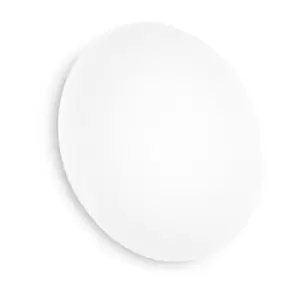 Image of Netlighting Clara Round LED Flush Ceiling Light White, 4000K, Non-Dim