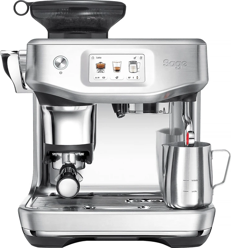 Image of Sage The Barista Touch Impress with Cold Brew Espresso Coffee Machine - Stainless Steel - SES882BSS4GUK1
