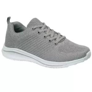 Image of Cipriata Womens/Ladies Leona Lightweight Memory Foam Trainer (7 UK) (Grey)