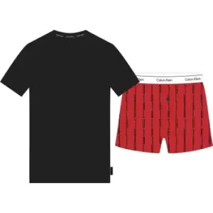 Image of Calvin Klein S/S Boxer Set - Black