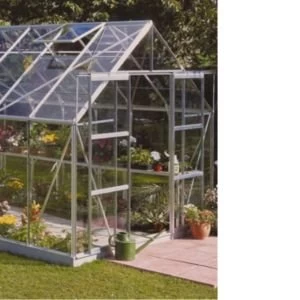 Image of BQ Premier Metal 8x14 Horticultural glass greenhouse
