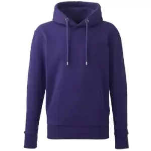 Image of Anthem Mens Organic Hoodie (S) (Purple)