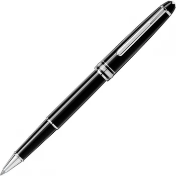 Image of Mont Blanc - Meisterstuck Platinum-coated Classique Rollerball - Rollerball Pens - Black